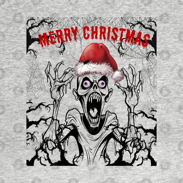 Zombie Christmas by AlmostMaybeNever